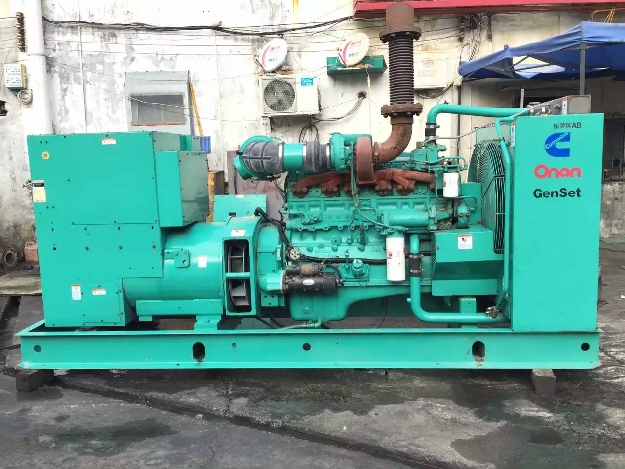 莲都租赁发电机-柴油发电机不正常冒烟的原因